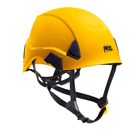 Casque de travail en hauteur PETZL Strato jaune