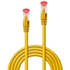 Cordon de patch Ethernet CAT. 6 S/FTP LINDY - 30cm - Jaune