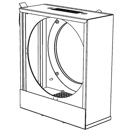 Rallonge de cassette RPF960 pour accessoires 215x215mm