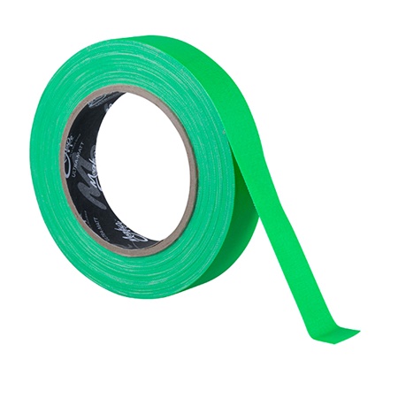 Gaffer professionnel MAGTAPE Ultra Matt - 25mm x 25m Vert Fluo