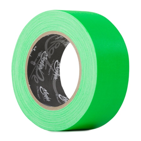 Gaffer professionnel MAGTAPE Ultra Matt - 50mm x 25m Vert Fluo