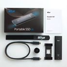 Disque dur externe WISE SSD PTS-1024 USB 3.1 Gen 2 type C 1Tbit