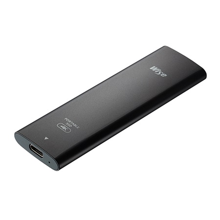 Disque dur externe WISE SSD PTS-1024 USB 3.1 Gen 2 type C 1Tbit