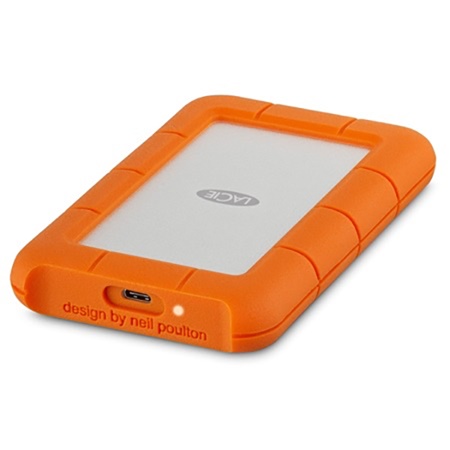 Disque dur externe LACIE Rugged Mini USB 3.1 type C - 5Tbit - 5400rpm