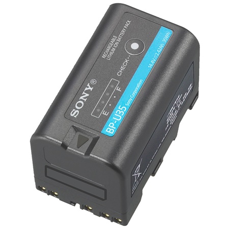 Batterie Lithium-ion courte durée 35Wh SONY BP-U35 pour caméscope