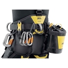 Harnais de maintien au travail PETZL Avao Fast Noir/Jaune - Taille 1