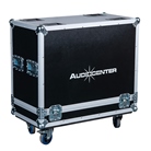 Flight case noir pour 2 enceintes SA312 Audiocenter