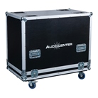 Flight case noir pour 2 enceintes SA315 Audiocenter