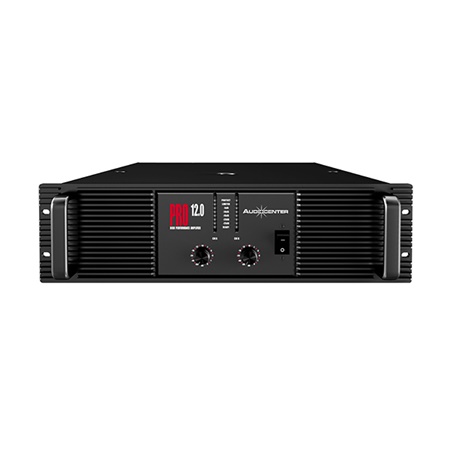 Amplificateur classe H+ 2 x 1800W sous 4Ohm PRO12.0 Audiocenter