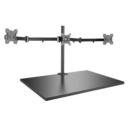 Support de table à clamper LINDY pour 3 écrans LCD 17 à 28''