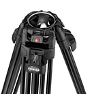 Trépied vidéo rapide 645 FTT double tube aluminium MANFROTTO MVTTWINFA