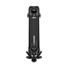 Trépied vidéo rapide 645 FTT double tube aluminium MANFROTTO MVTTWINFA