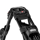 Trépied vidéo rapide 645 FTT double tube aluminium MANFROTTO MVTTWINFA