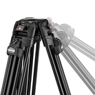 Trépied vidéo rapide 645 FTT double tube aluminium MANFROTTO MVTTWINFA