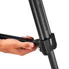 Trépied vidéo rapide 645 FTT double tube carbone MANFROTTO MVTTWINFC