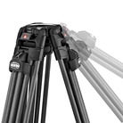 Trépied vidéo rapide 645 FTT double tube carbone MANFROTTO MVTTWINFC