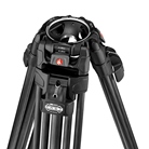 Trépied vidéo rapide 645 FTT double tube carbone MANFROTTO MVTTWINFC