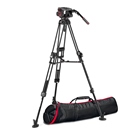 Kit trépied vidéo aluminium MANFROTTO MVK509TWINFA rotule 509 Pro