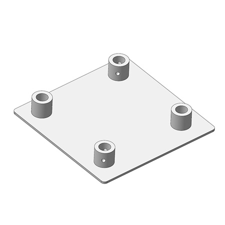 Embase légère carrée pour structures SZ290, SZ290FC et SC300 ASD