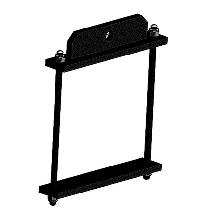 Suspension pour structure carrée SX390 ASD - noir