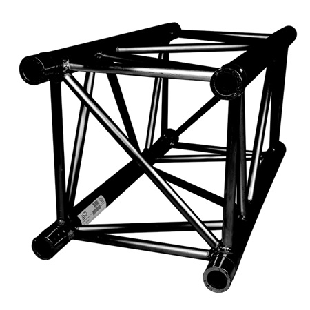 Elément de structure carré SC390 ASD - 3m - noir