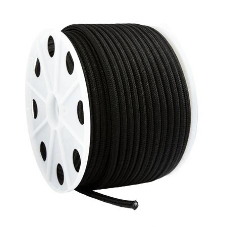 Drisse polypropylène PP 12mm x 100m noire (+/- 5% en longueur) RIGLIFT