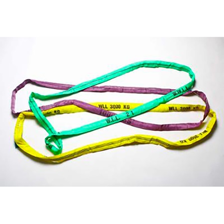 Elingue ronde textile sans fin en polyester (PES) 5000kg (5T) - 10m