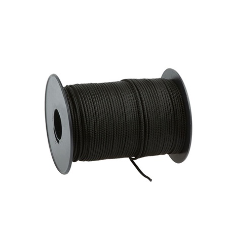 Drisse polypropylène PP 2mm noire x 100m (+/-5% en longueur) RIGLIFT