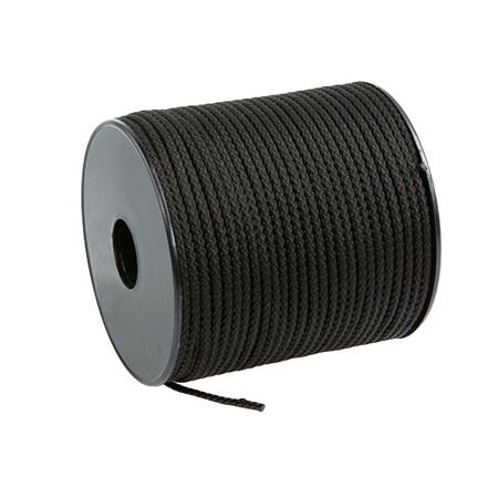 Drisse polypropylène PP 3mm noire x 100m (+/-5% en longueur) RIGLIFT