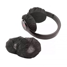 Lot de 100 Charlottes pour Micro ou casque Noir 10,16cm - 4 inch