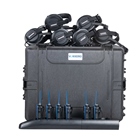 Kit intercom HF 6 postes Vokkero Guardian Show + casques