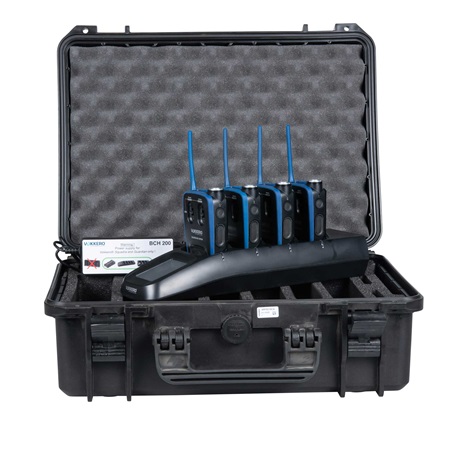 Kit intercom HF 4 postes Vokkero Guardian Show sans casque