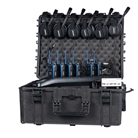 Kit intercom HF 6 postes bluetooth Vokkero Guardian Show + casques