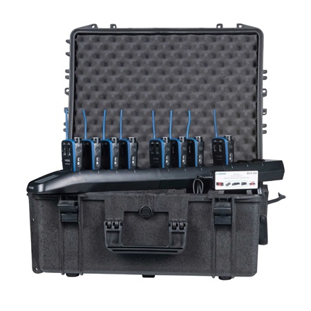 Kit intercom HF 8 postes bluetooth Vokkero Guardian Show sans casque