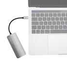 Adaptateur mini Dock CARUBA USB-C 3.1 Type C - 4 USB 3.0