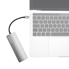 Adaptateur mini Dock CARUBA USB-C 3.1 Type C 9-in-1 - 2 USB 3.0 HDMI