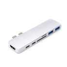 Adaptateur mini Dock CARUBA 5-in-1 Thunderbolt 3 pour MacBook