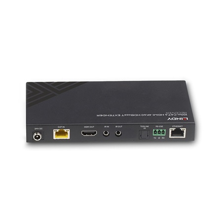 Recepteur HDBaseT LINDY HDMI 2.0 4K 60Hz 4:4:4 + RS232 + IR
