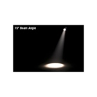 Projecteur PAR 64 Led 300W COB Blanc Chaud ADJ PAR Z300 3000K - Noir