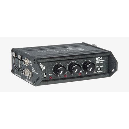 Préamplificateur casques 3 canaux sur piles HX-3 Sound Devices