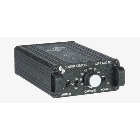 Préamplificateur micro compact sur piles MP-1 Sound Devices