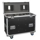 FLIGHT-2PHANTOM280 - Flight case Showtec pour 2 Phantom 280 Hybrid