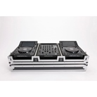 Flight case Magma pour 2 lecteurs + mixeur DJ multi-formats