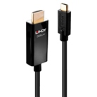 Cordon LINDY USB 3.1 type C - HDMI - 4K60 HDR- 1m