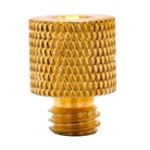 Adaptateur de filetage en laiton CARUBA 1/4'' femelle vers 3/8'' mâle 