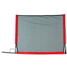 Kit drapeau WESTCOTT cadre en acier pliant - Dim. (LxH) : 45 x 60cm