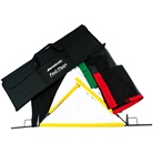 Kit drapeau WESTCOTT cadre en acier pliant - Dim. (LxH) : 60 x 90cm