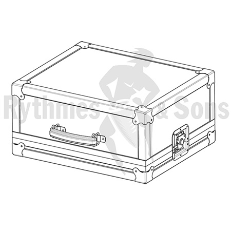 Flight-case Rythmes et Sons pour mélangeur PANASONIC AV-HS410