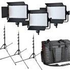 Kit de 3 panneaux Led Bicolor 3300 à 5600K GODOX LED500C