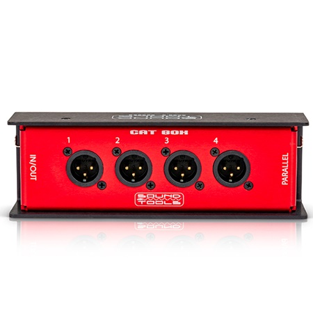 Soundtools CAT BOX - boitier etherCON vers 4 x XLR mâle